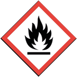 Gefahrenpiktogramm Flamme (GHS02)